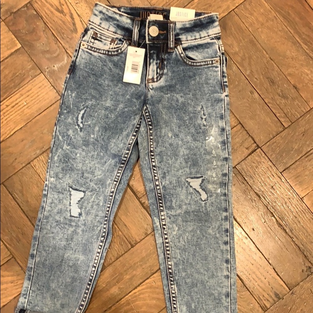 Girls justice jeans